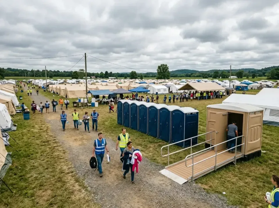 disaster-relief-camp-restrooms-010 — frequently asked questions, Dumpster & Portable Bathrooms Rental in Davenport, IA